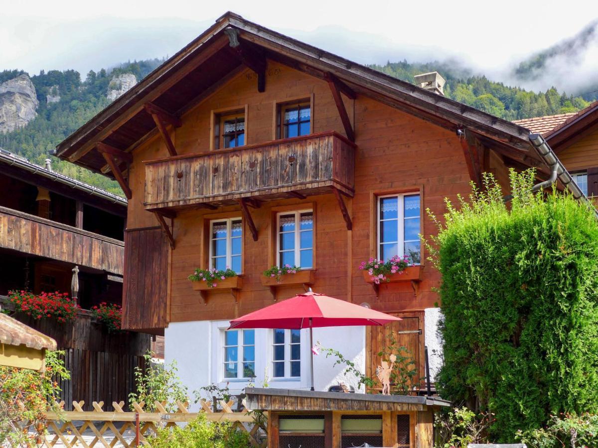 Chalet Huesli By Interhome Brienzwiler ภายนอก รูปภาพ