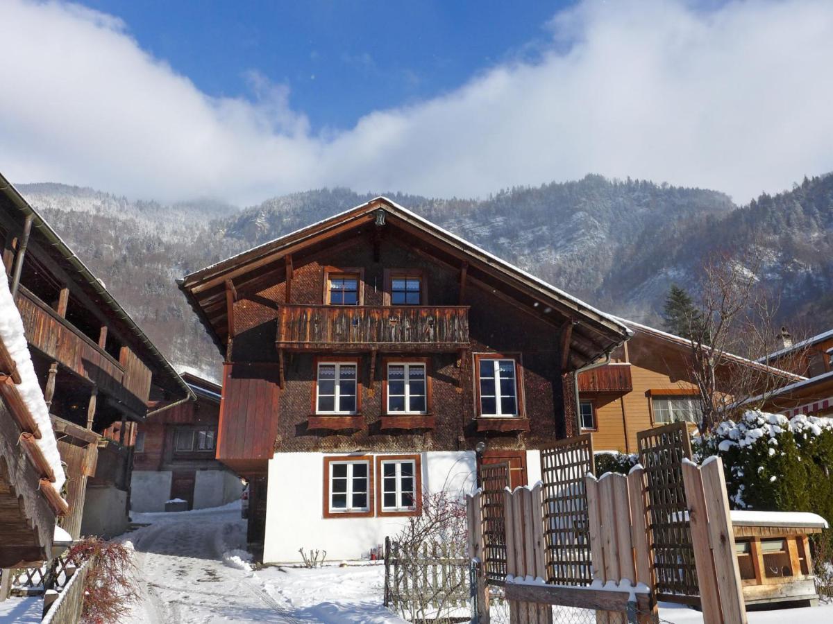Chalet Huesli By Interhome Brienzwiler ภายนอก รูปภาพ